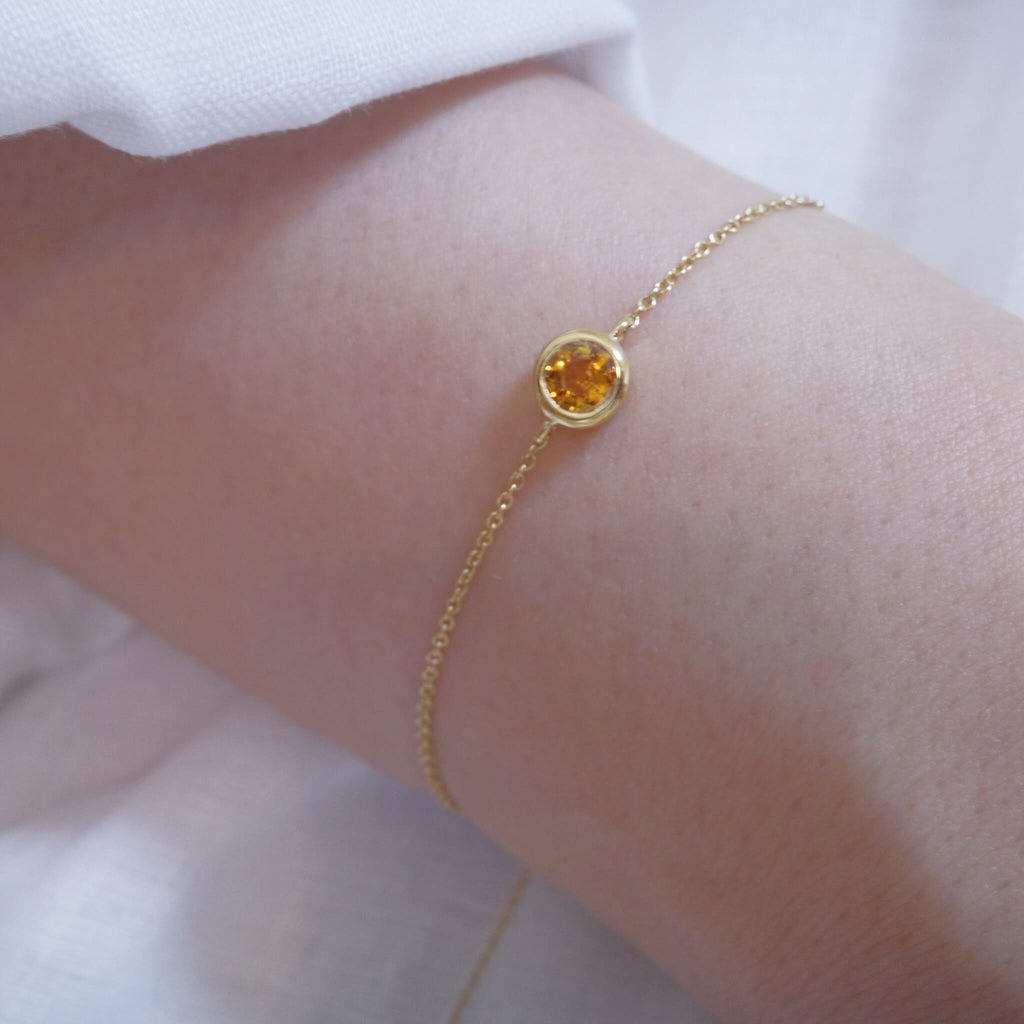 Mudita | Yellow Sapphire Bracelet- The Solar Optimist