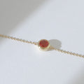 Mudita | Reddish Orange Sapphire Bracelet