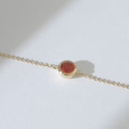 Mudita | Reddish Orange Sapphire Bracelet