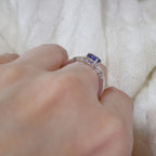 Sapphire & Diamond Ring