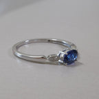 Sapphire & Diamond Ring
