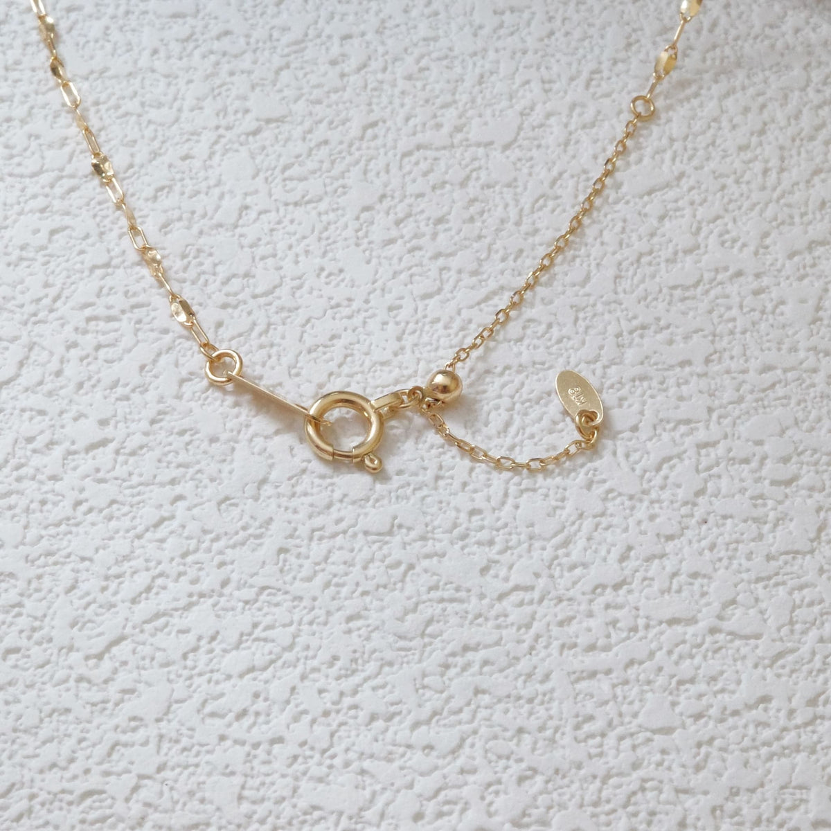 Everyday Gold Glow | Japanese Mix of Faceted Links Everyday Chain