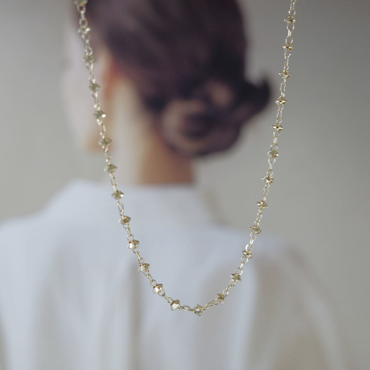 日本18K金頸鏈