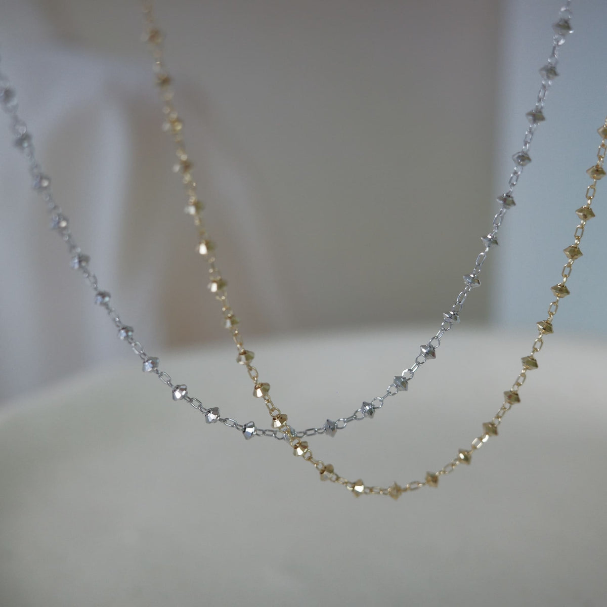 Japanese craft 18K Gold Necklace