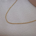 Everyday Gold Glow | Faceted Everyday Necklace