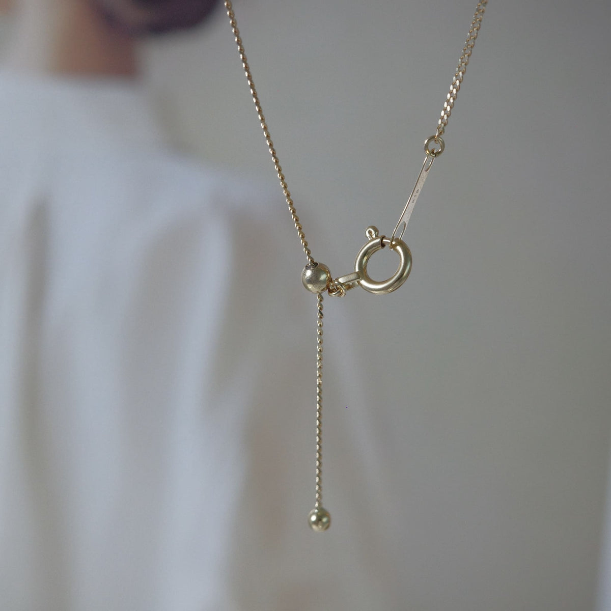 Everyday Gold Glow | Japanese Flat Chain Necklace