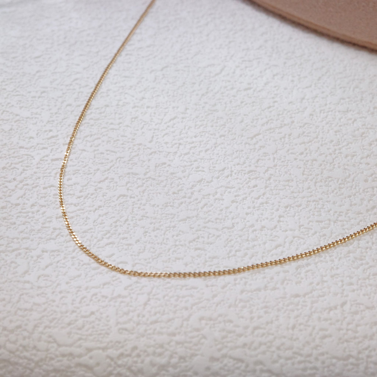 Everyday Gold Glow | Japanese Flat Chain Necklace