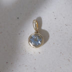 Aquamarine pendant