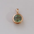 Green color sapphire pendant