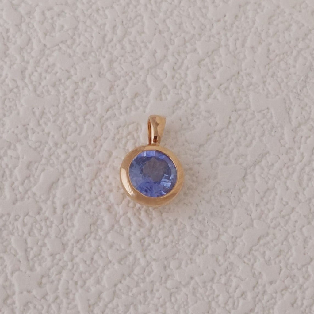 Blue Sapphire Pendant