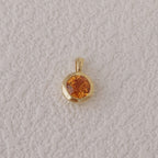 Color sapphire pendant
