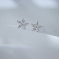 Floral Diamond Earrings