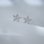 Floral Diamond Earrings