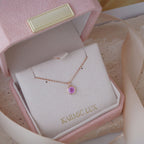 Pink Sapphire pendant perfect for gifting