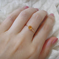 Serendipity Collection | Yellow Color Sapphire Ring
