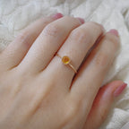 Serendipity Collection | Yellow Color Sapphire Ring