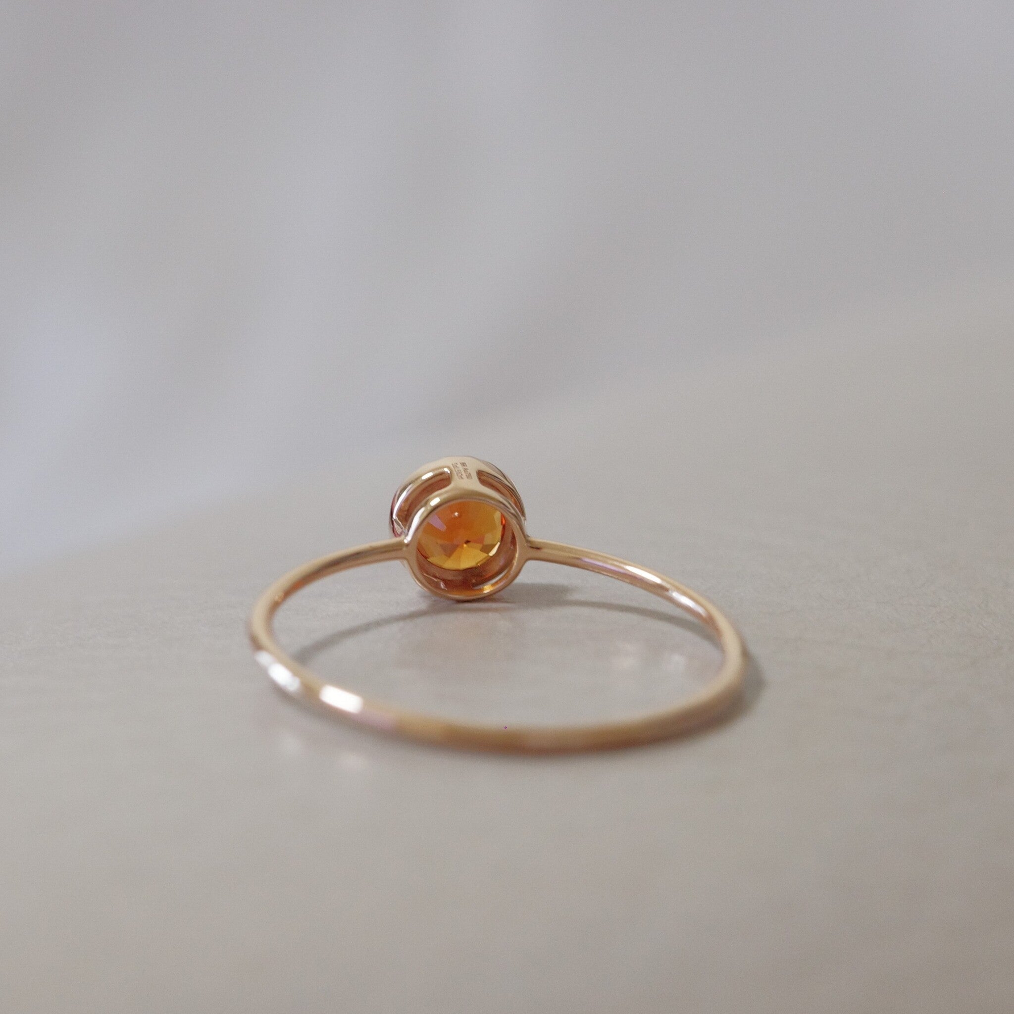 Serendipity Collection | Yellow Color Sapphire Ring