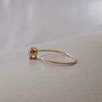 Serendipity Collection | Orange Color Sapphire Ring